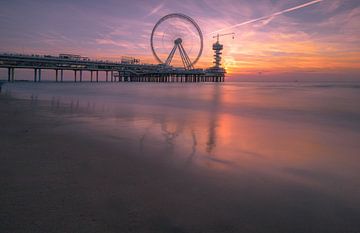 Zonsondergang Scheveningen van AdV Photography