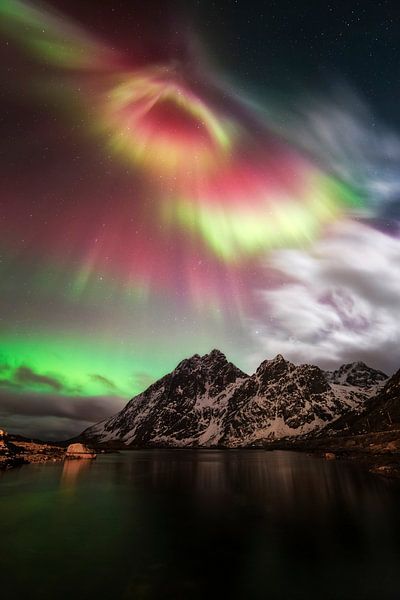 La magie des aurores boréales. par Sven Broeckx