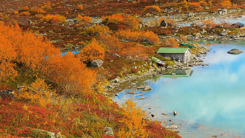 Automne au Gamle Strynefjellsvegen, Norvège par Henk Meijer Photography