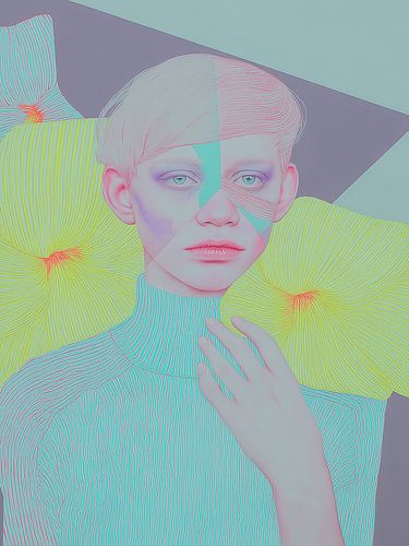 Neonpastelle_Varga von Artclaud