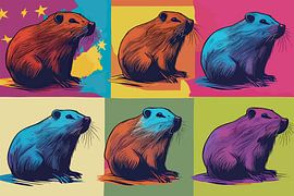 Beaver Bonanza - Pop Art Extravaganza by SOTA ArtSign