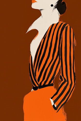 Lady in Orange no.3