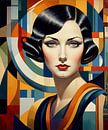 The Deco Gaze by Wall Art Creations by Peter thumbnail