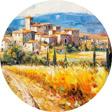 Landschap in Toscane van ARTemberaubend
