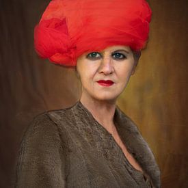 Rekonstruktion Gemälde Kees van Dongen "Le Coquelicot" von Ineke VJ