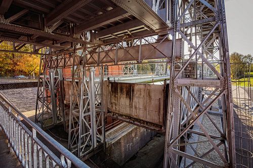 Schiffshebewerk Nr. 1 im Canal du Centre Thieu