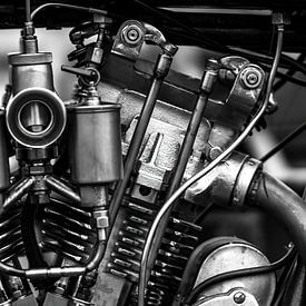 Indian Scout vintage motorcycle by Rik Verslype