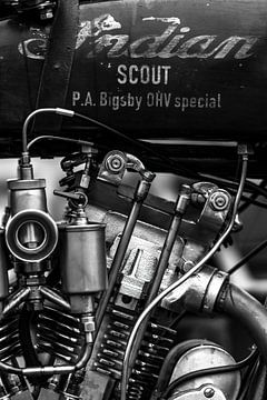 Indian Scout Oldtimer-Motorrad