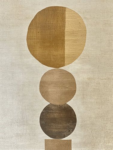 Japandi, modern en abstract