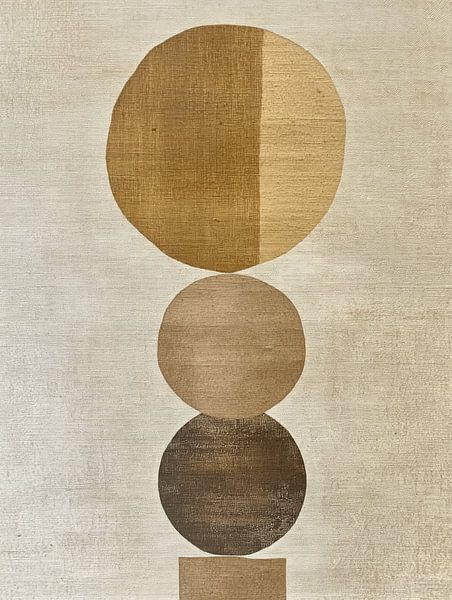 Japandi, modern and abstract by Japandi Art Studio