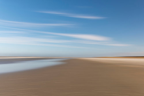 Rust aan de zee.