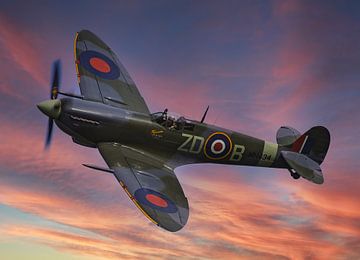 Supermarine Spitfire-MK-IX van Brian Morgan