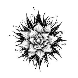 Tatouage botanique sur Artistic