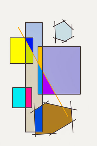 Suprematist compositions
