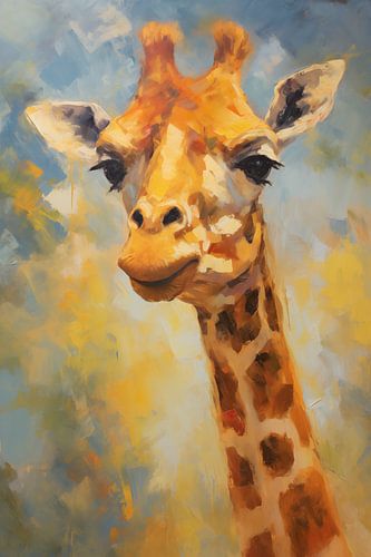 Portrait of a Giraffe