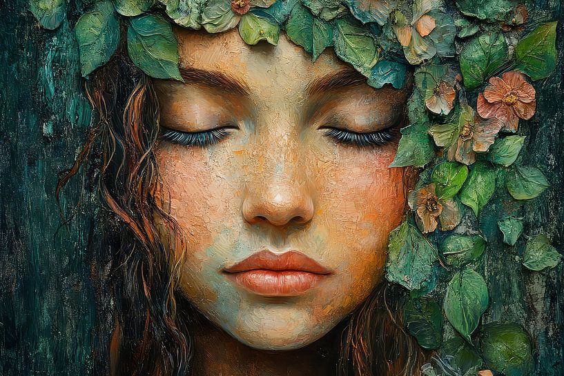 malerisches geistiges Porträt von Egon Zitter