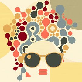 The Groovy Retro Summertimes van Marja van den Hurk