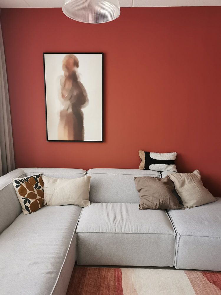 Abstract portret (gezien bij vtwonen)  van Carla Van Iersel 