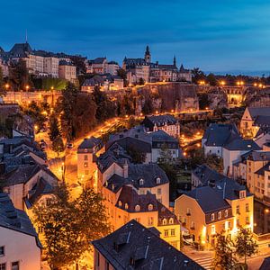 Oude stad Luxemburg van Jürgen Rockmann