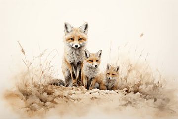 Fuchs | Fuchs von ARTEO Gemälde