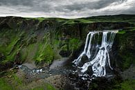 The moss-encrusted Fagrifoss waterfall (Iceland) by Martijn Smeets thumbnail