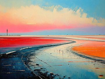 Wadden Sea surreal-03 by Rautenberg Digital Art Maritim