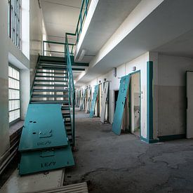 Abandoned prison in germany by ART OF DECAY