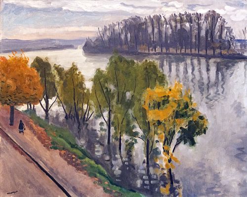 Seine bij La Frette in de herfst, Albert Marquet, 1938-1939