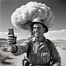 Selfie bij Manhattan Project van Gert-Jan Siesling thumbnail