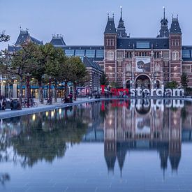 The Rijksmuseum in Amsterdam by Tristan Lavender