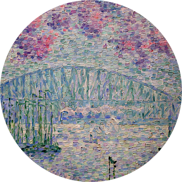 Haven van Rotterdam, Paul Signac, 1907 van Atelier Liesjes