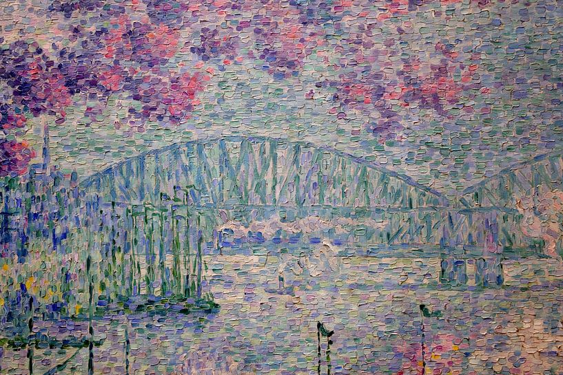 Port of Rotterdam, Paul Signac, 1907 by Atelier Liesjes