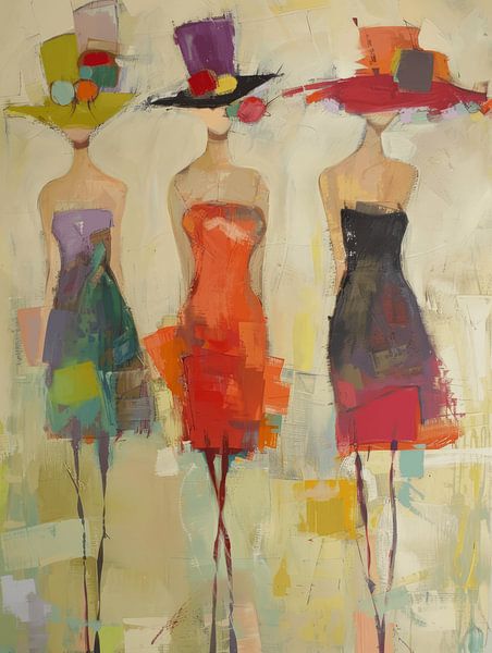 Colourful girlfriends by Studio Allee