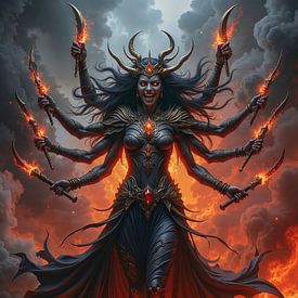 MALVYRA - De demonische krijger uit de hel van INFERAURUM