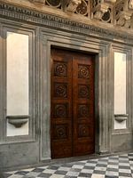 Door in church