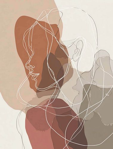 Restes d'automne dans Silhouette