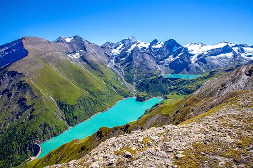 Lacs de retenue de Wasserfallboden et Mooserboden