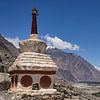 Tschörten bei Hunder, Nubra-Tal, Ladakh, Indischer Himalaya von Walter G. Allgöwer