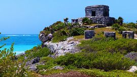 Maya Ruins Tulum van Marek Bednarek