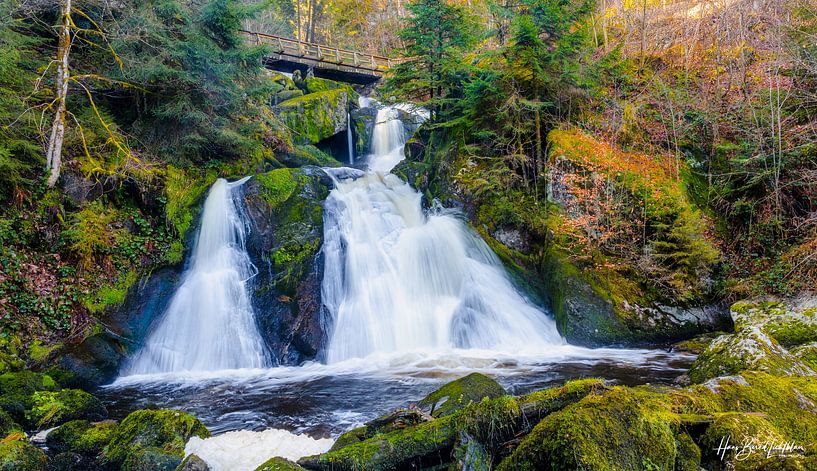 Triberg waterfall by Hans-Bernd Lichtblau