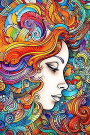 Peindre le labyrinthe logique