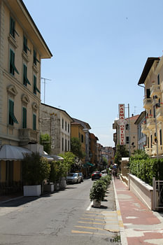 Rue à Montecatini Terme