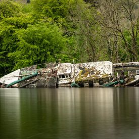 The Wreck of Invergarry Castle by Patrick Schwarzbach