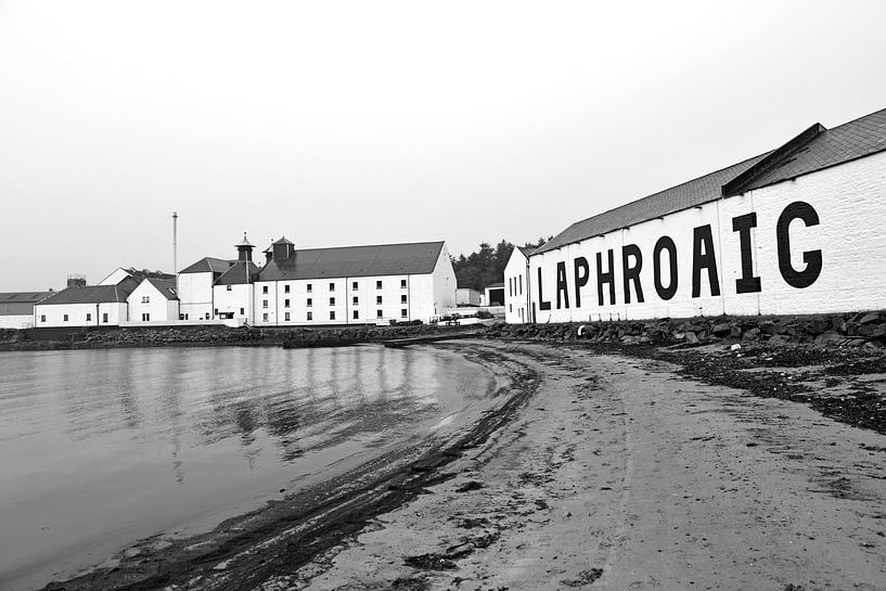 Laphroaig Whisky-Destillerie, Islay, Schottland von Rini Kools