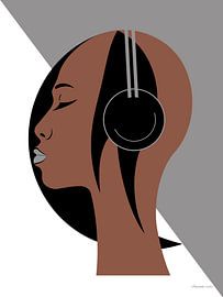 Jazz (Brown) by Ton van Hummel (Alias HUVANTO)