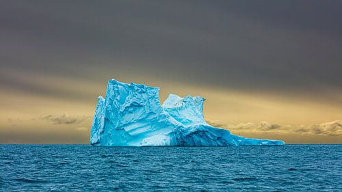 Majestic Iceberg in Calm Sea by Chris Stenger