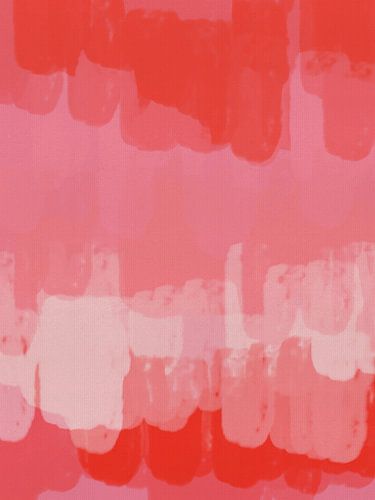 Abstracte kunst in roze, rood, wit