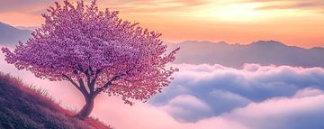 Roze Kersenbloesem van ByNoukk