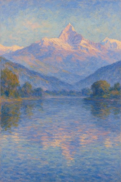 Machapuchare Reflecties van Travel Shop