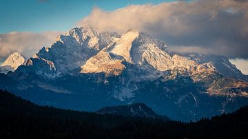 Een ochtend in de Alpen van Martin Wasilewski